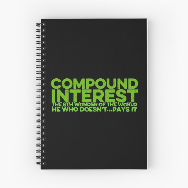 Item preview, Compound Interest the 8th wonder of the world designed and sold by FurioInc.