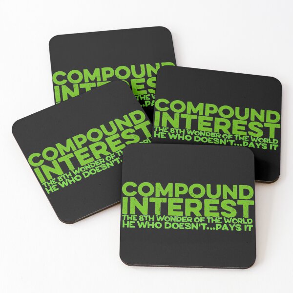 Item preview, Compound Interest the 8th wonder of the world designed and sold by FurioInc.