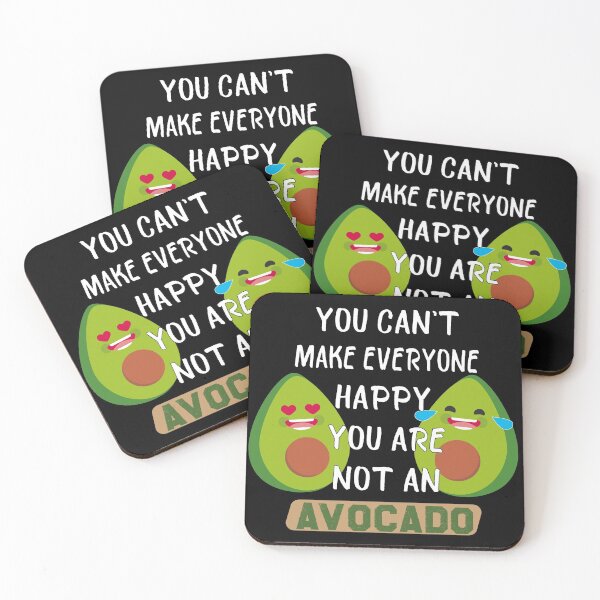 Item preview, you can't make everyone happy you are not a avocado - Funny Avocado - vegan designed and sold by Shirt  Paradise Art ⭐⭐⭐⭐⭐.