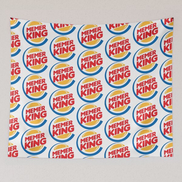 Item preview, Memer King - Parody Logo designed and sold by Brookerino.