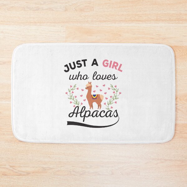 Item preview, Just A Girl Who Loves Alpacas designed and sold by ReadyArt.