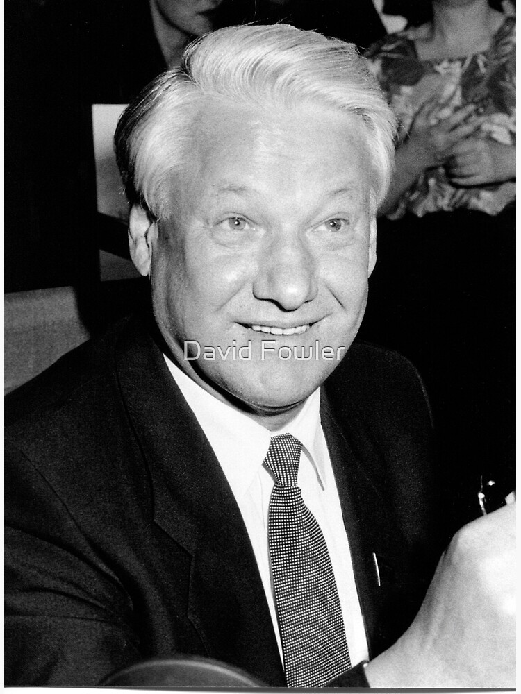 “Boris Yeltsin” Framed Art Print by DAVIDFOWLER | Redbubble