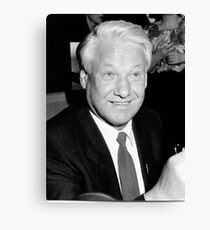 Boris Yeltsin Canvas Print