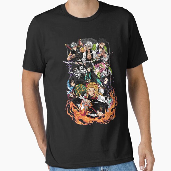 Item preview, Hashira Demon Slayer T-Shirts Gift For Fans, For Men and Women designed and sold by CourtneyEckk.
