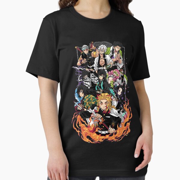 Item preview, Hashira Demon Slayer T-Shirts Gift For Fans, For Men and Women designed and sold by CourtneyEckk.