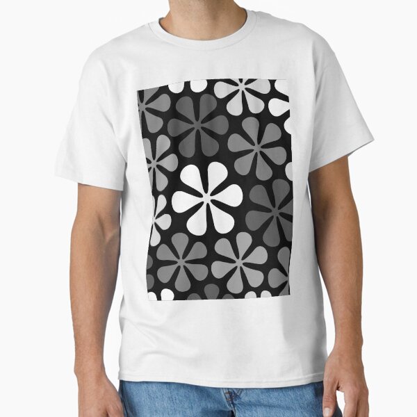 Aperçu de l'œuvre Fleurs abstraites monochromes créée et vendue par NataliePaskell.
