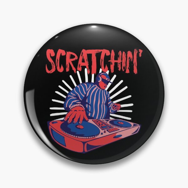 Item preview, Scratchin' DJ Vaporwave EDM Rave Dance Music Deejay Gear designed and sold by DynamicDesign.