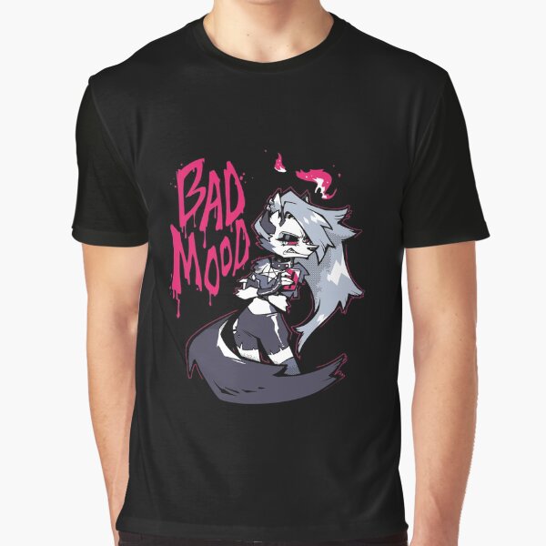 Item preview, Hazbin Hotel Helluva boss loona s Bad Mood T-Shirts Gift For Fans, For Men and Women designed and sold by CourtneyEckk.