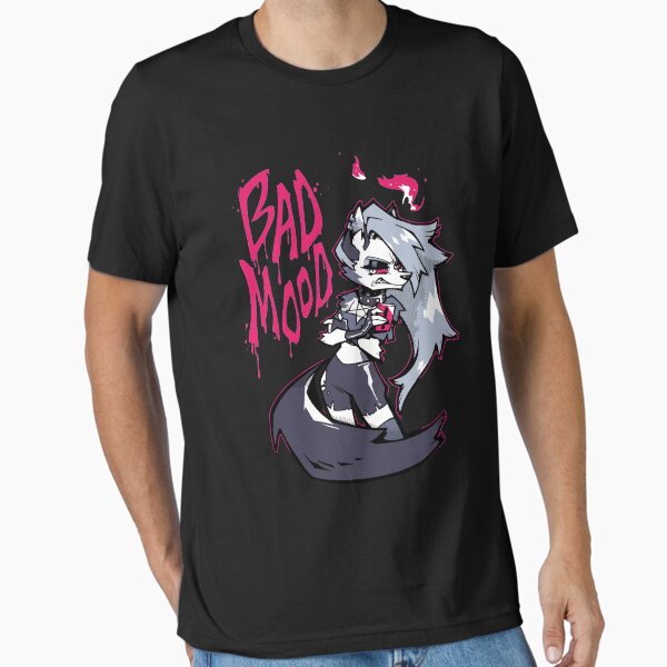 Item preview, Hazbin Hotel Helluva boss loona s Bad Mood T-Shirts Gift For Fans, For Men and Women designed and sold by CourtneyEckk.