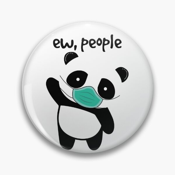 Artikelvorschau, Ew People Panda Lover Germaphobe Cute Panda Introvert Gear entworfen und verkauft von DynamicDesign.