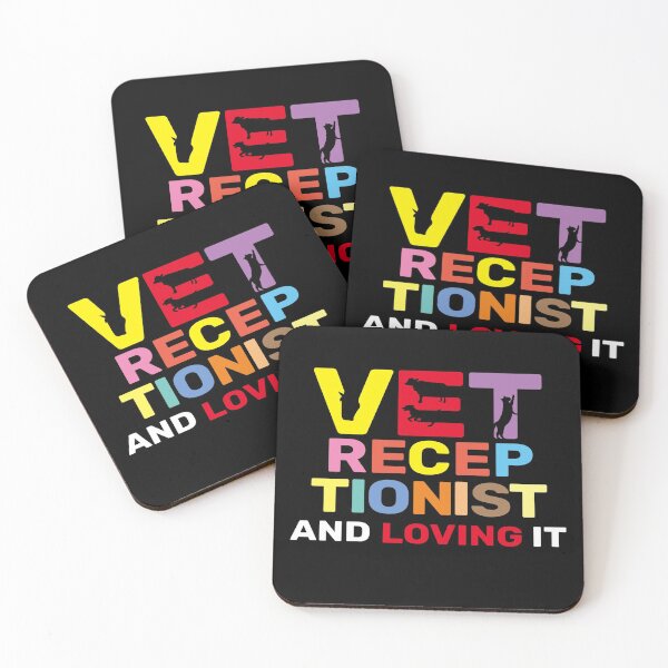 Item preview, Veterinary Receptionist And Loving It - Veterinary Receptionist  designed and sold by mewsis.