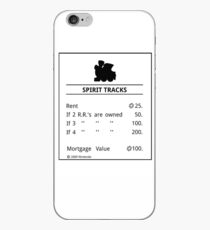 Vinilo o funda para iPhone Spirit Tracks Monopoly