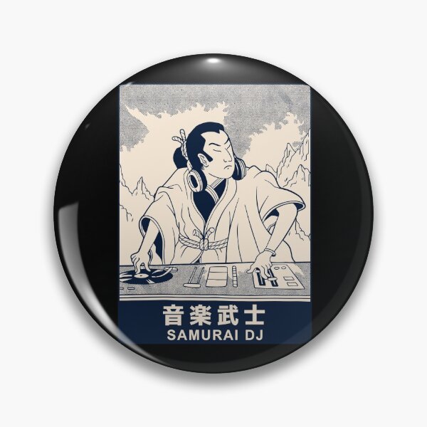 Item preview, Samurai DJ Japanese Culture Music Deejay Sound Engineer Gear designed and sold by DynamicDesign.