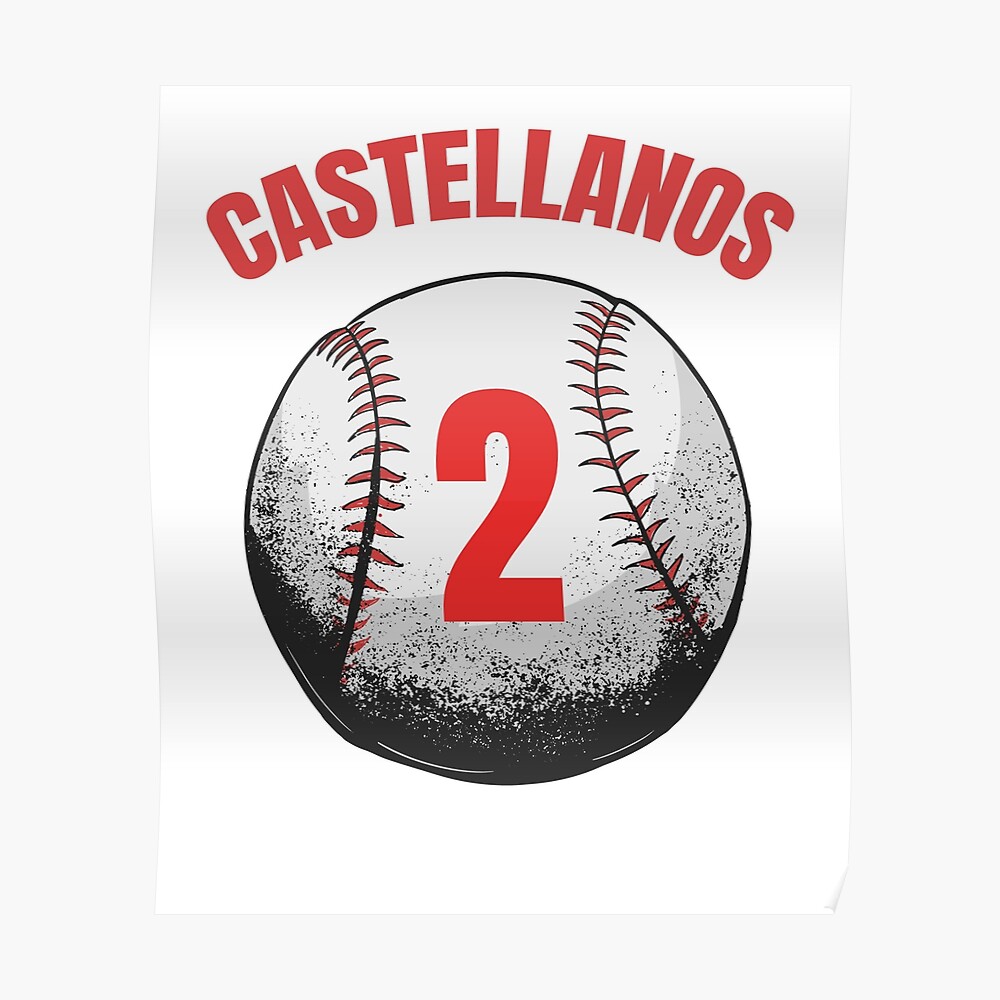 Nick Castellanos Jersey Sticker for Sale by meganhoban