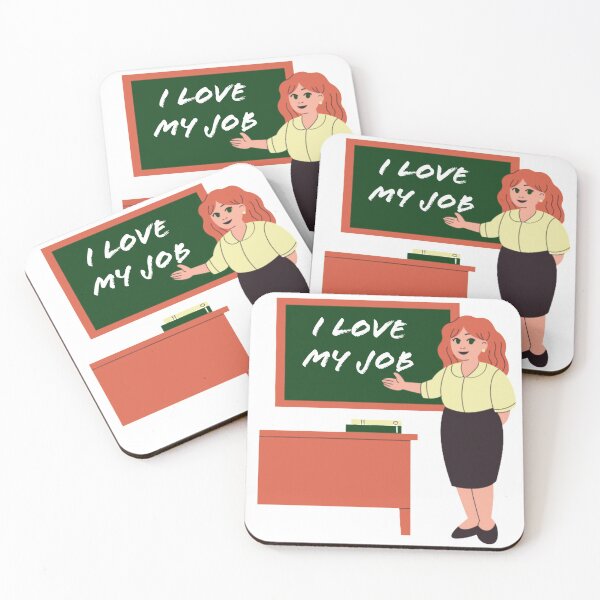 Item preview, I love my job for all the little reasons | Virtual Teacher designed and sold by PCpallavi.