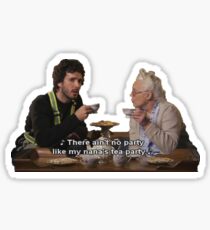 Pegatina Vuelo de los Conchords - Tea Party
