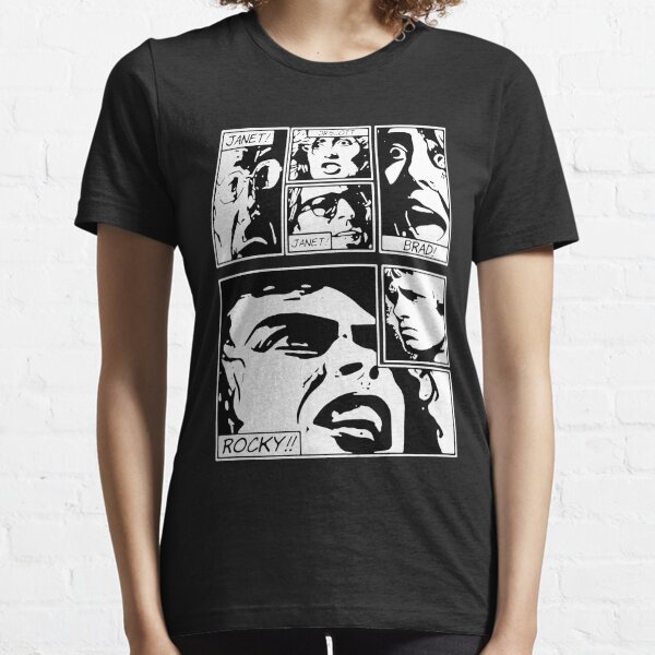 Aperçu de l'œuvre T-shirt de spectacle d'images d'horreur T-shirt musical d'horreur Rocky Cadeau pour les fans, pour hommes et femmes créée et vendue par CourtneyEckk.