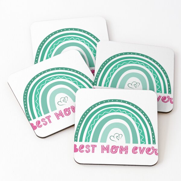 Item preview, Best Mom Ever Cute rainbow  designed and sold by roocky.