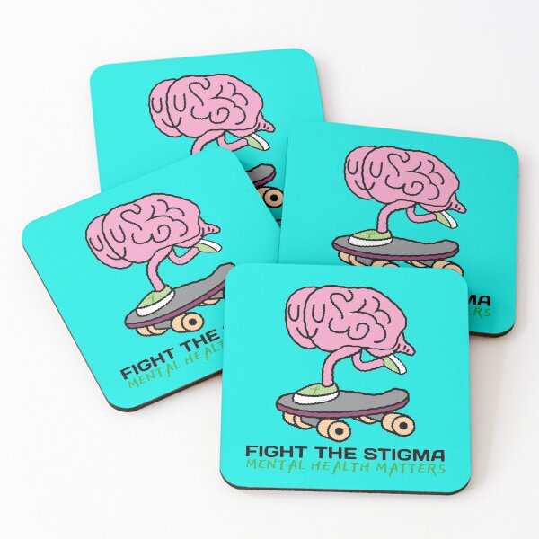 Item preview, Fight The Stigma - Mental Health Matters designed and sold by OwlCanvas.