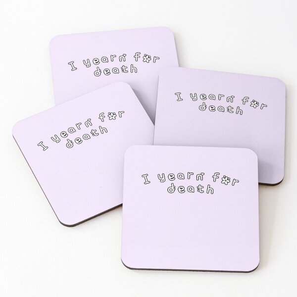 Item preview, I yearn for death designed and sold by everything4eva.