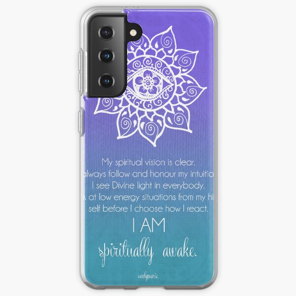Third Eye Chakra Affirmation Samsung Galaxy Soft Case