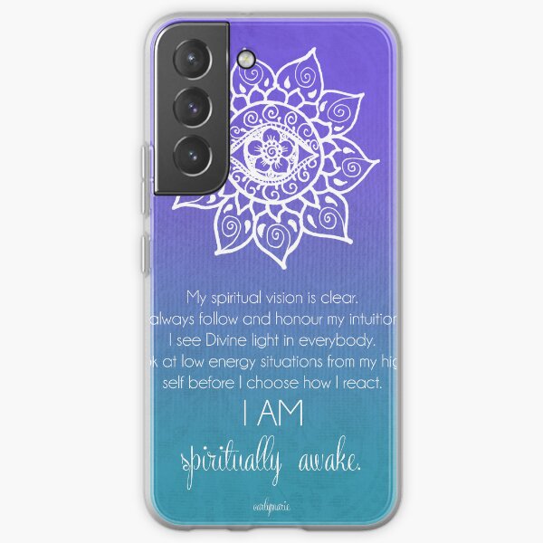 Third Eye Chakra Affirmation Samsung Galaxy Soft Case