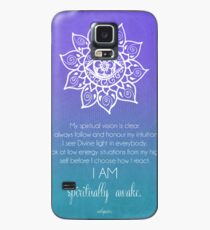Third Eye Chakra Affirmation Hülle & Klebefolie für Samsung Galaxy