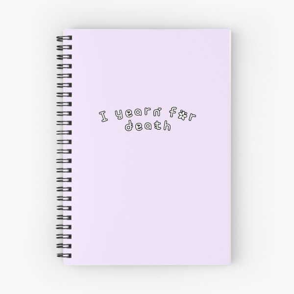 Item preview, I yearn for death designed and sold by everything4eva.