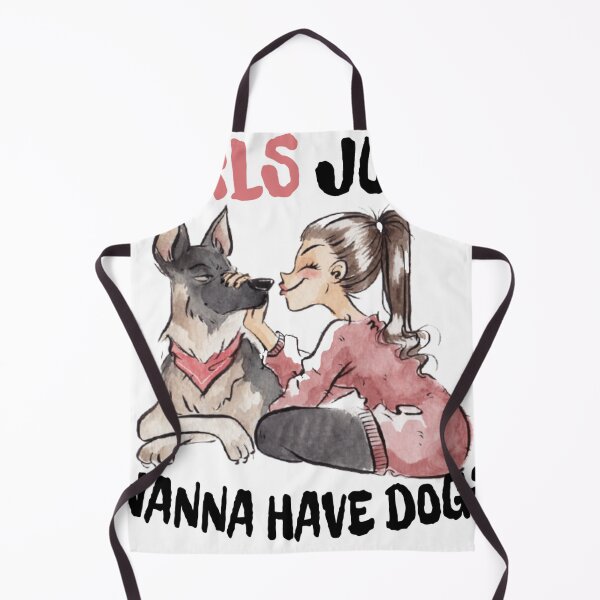 Item preview, Girls Just Wanna Have Dogs designed and sold by Gamers Hub.