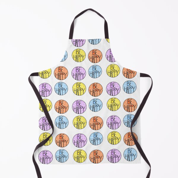 Item preview, Just Be Happy Positive Quote , Colorful Pattern designed and sold by Barolina.
