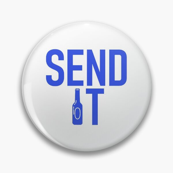 Item preview, Send It - Blue designed and sold by Brookerino.
