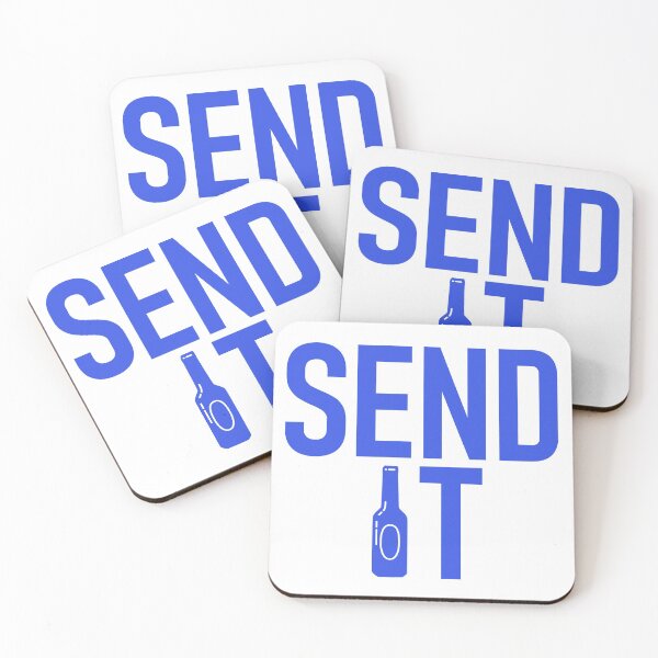 Item preview, Send It - Blue designed and sold by Brookerino.