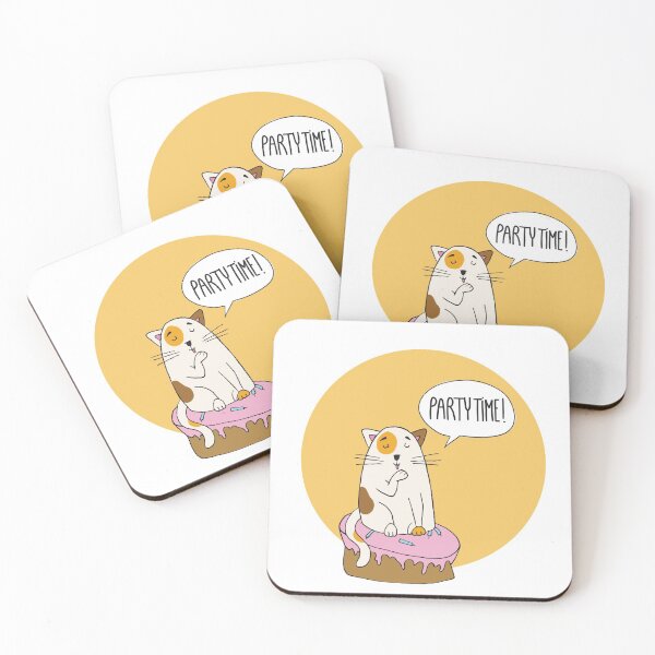 Item preview, Birthday cat designed and sold by VeronArtLab.