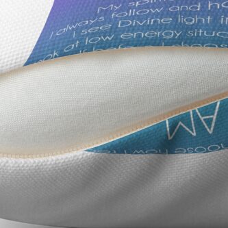 Alternate view of Third Eye Chakra Affirmation Throw Pillow