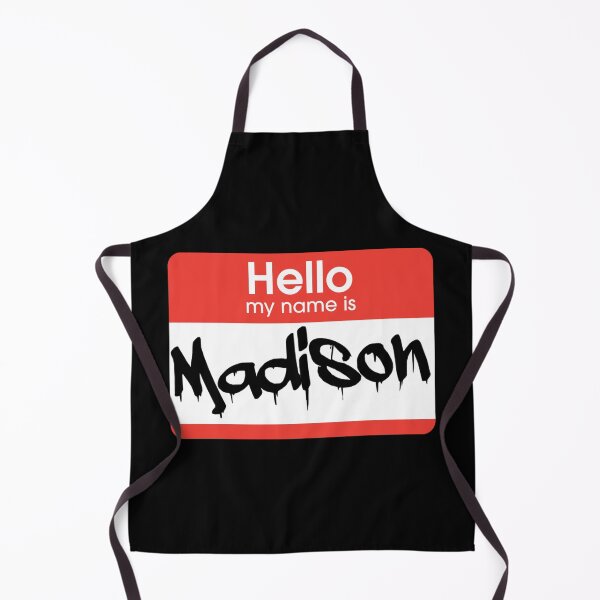Item preview, Hello My Name is Madison Madison Tag designed and sold by Mooostickers.