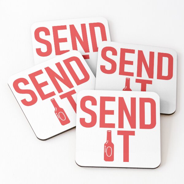 Item preview, Send It - Red designed and sold by Brookerino.