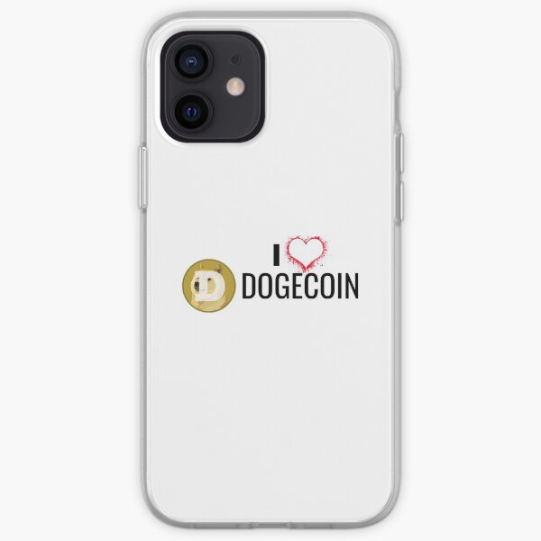 I Love Dogecoin iPhone Soft Case