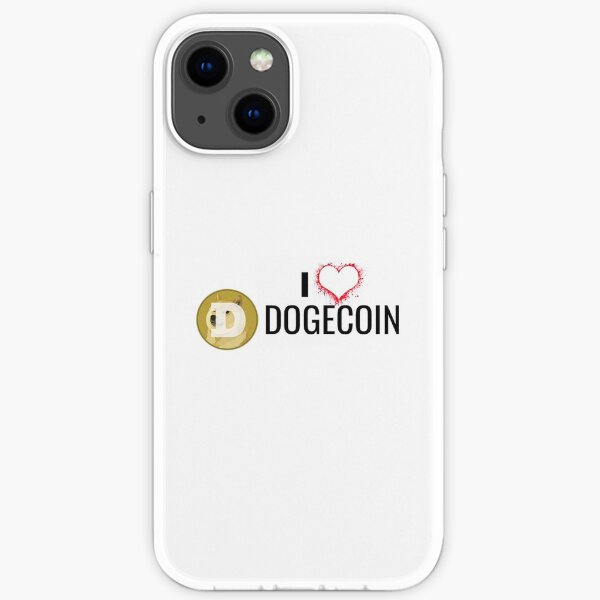 I Love Dogecoin iPhone Soft Case