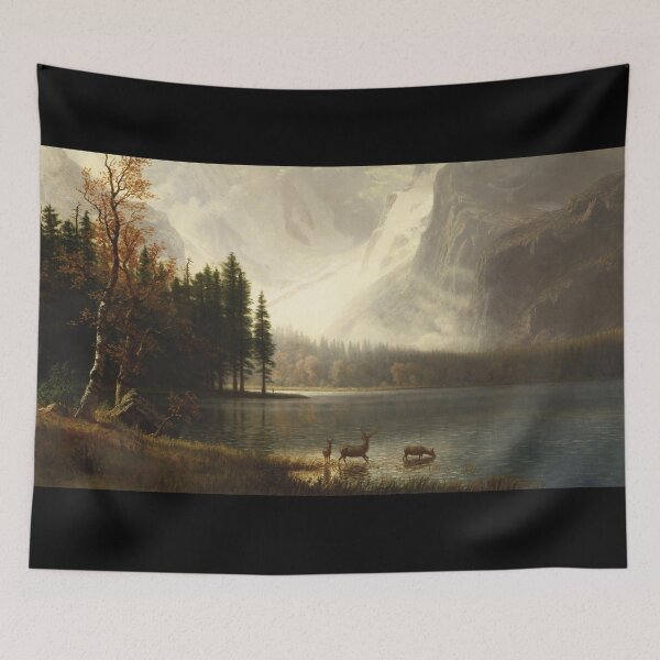 Item preview, Estes Park Colorado Whyte's Lake - Albert Bierstadt designed and sold by 2Girls1Shirt.