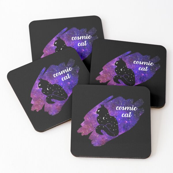 Item preview, Cosmic Cat Cool Design for Cat and Astronomy Lovers designed and sold by Nathalie Aynié.