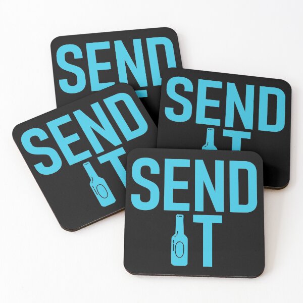 Item preview, Send It - Blue designed and sold by Brookerino.