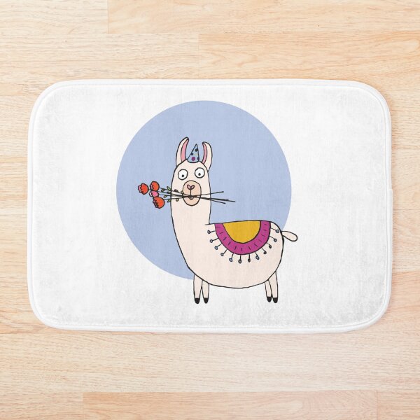 Item preview, Birthday Llama designed and sold by VeronArtLab.