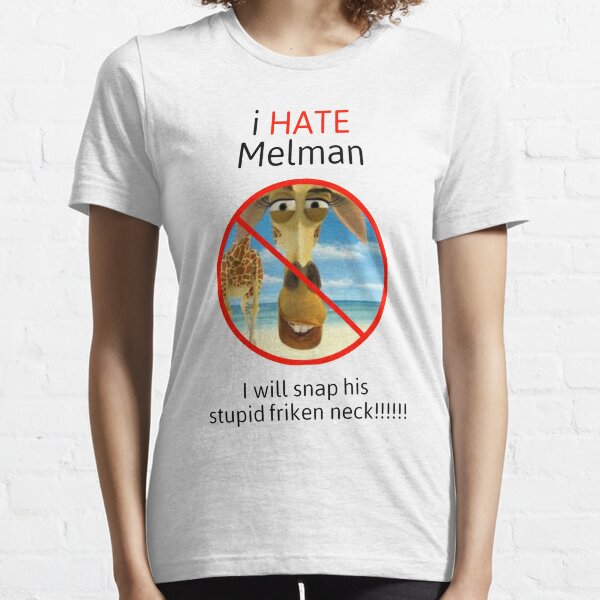 I Hate melman T-Shirts Gift For Fans, For Men and Women Essential T-Shirt