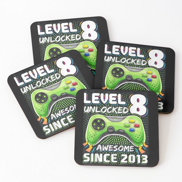 Item preview, Level 8 Unlock Awesome Since 2013 designed and sold by Gamers Hub.