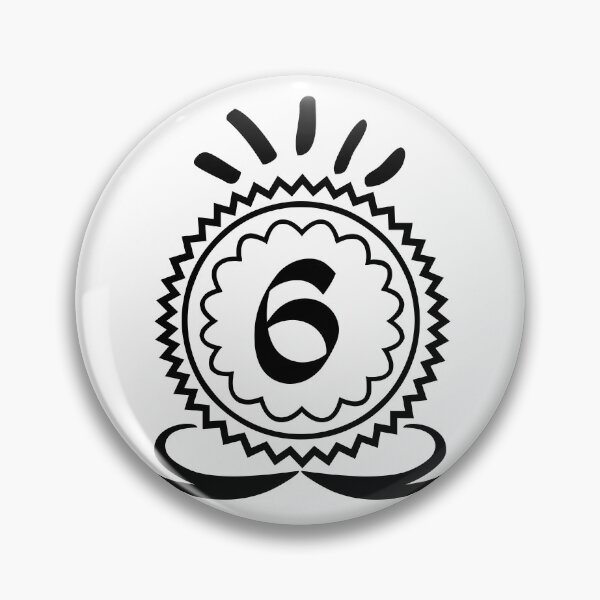 Item preview, 6 | Number 6 | Number Six | use for table numbers, stickers and more designed and sold by meraviglioso.