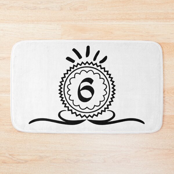 Item preview, 6 | Number 6 | Number Six | use for table numbers, stickers and more designed and sold by meraviglioso.