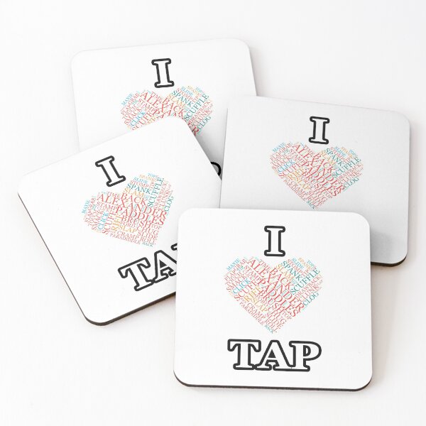 Item preview, Funny Tap dancing gift - tap dance heart  | tap dance related gifts, tap dance student gifts, tap shoes designed and sold by TAP-DANCE-ART.