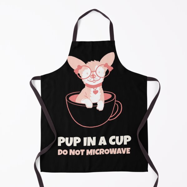 Item preview, PUP IN A CUP DO NOT MICROWAVE designed and sold by DomGDesign.