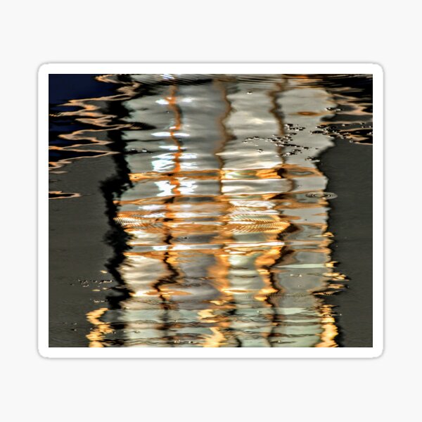 Abstract Reflection 00018 Sticker