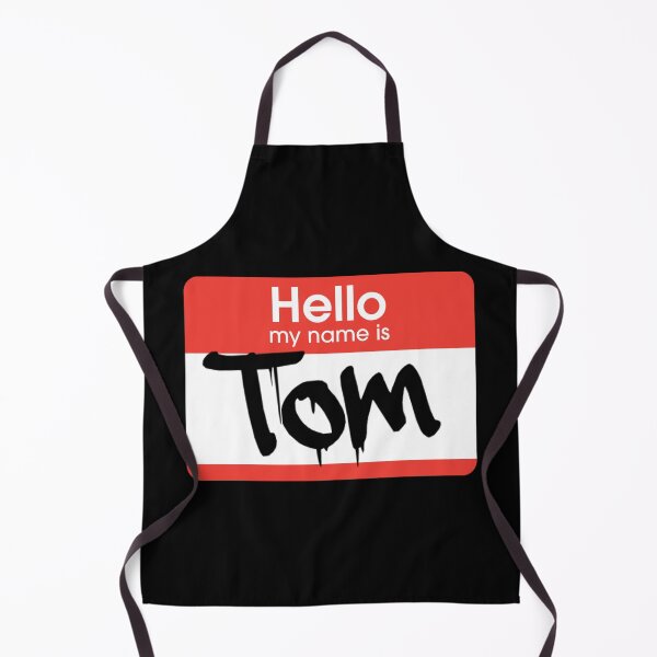 Item preview, Hello My Name is Tom Tom Tag designed and sold by Mooostickers.